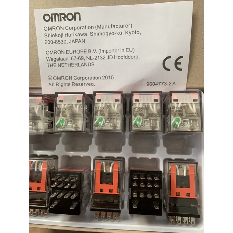 Rơ le MY4N-GS, MY2N-GS