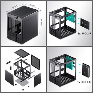 Vỏ Case máy tính Thùng máy tính mini Jonsbo C6