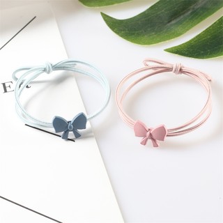 (Màu ngẫu nhiên) Set 3c dây Buộc Tóc Thắt Nơ Tóc Phiên Bản Hàn Quốc