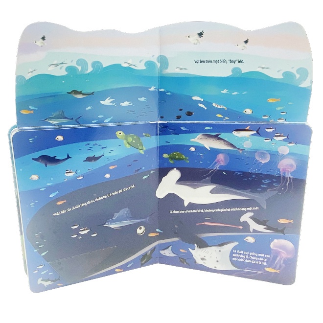 Sách Tương Tác Lật Mở - Khám Phá Thế Giới Nhỏ - Hải Dương - TN BOOKS