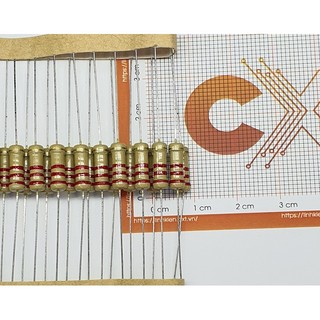 Điện trở vạch 1W 5% các giá trị