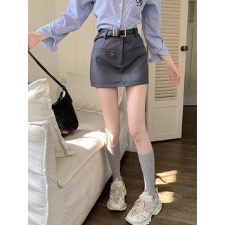 Chân váy vải dáng A ngắn