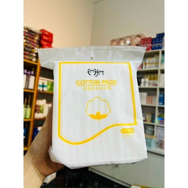 Bông tẩy trang Cotton Pads túi 222 miếng
