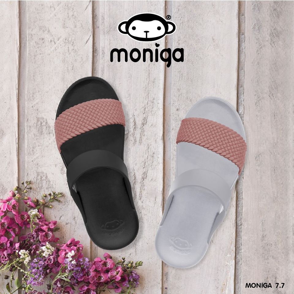 DÉP NHỰA NỮ QUAI NGANG THÁI LAN MONIGA 7.7