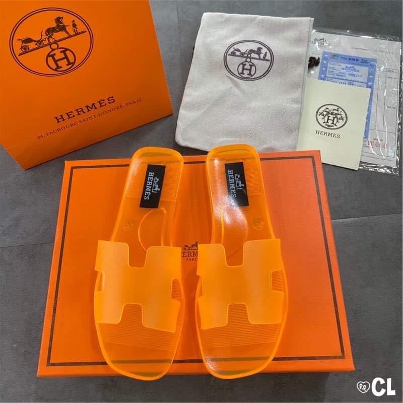 Dép HM nữ nhựa thời trang  trong suốt giá rẻ siêu hot