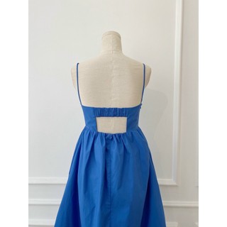 Maxi 2 dây cutout lưng, Chất: kate thun, size SM ( LAURA DRESS )