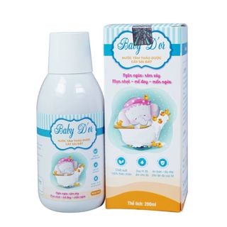 Sữa tắm thảo dược cây sài đất baby dor- chai 200ml hcn