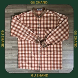 Áo sơ mi flannel 2hand chụp thật