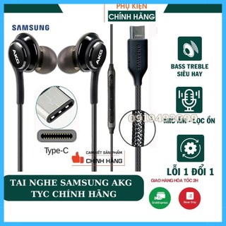  Tai nghe có dây Samsung AKG Type C jack 3.5 Note 10 Note 20 S21 chính hãng tai phone nhét tai gaming PIPI STORE 