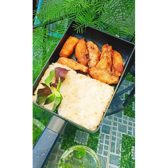 🌺CHẢO CHỐNG DÍNH HÌNH CHỮ NHẬT LOCKNLOCK HARD&LIGHT  LHL5186-IH - HÀNG CHÍNH HÃNG