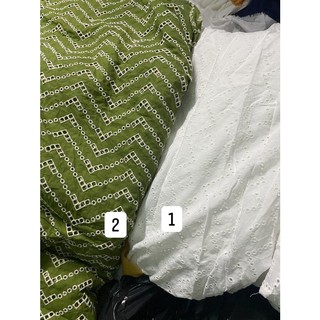 Thô boi thêu - Thô thêu hàng khúc - Thô thêu bán kí - Thô boi đục lỗ màu trắng và các màu khác