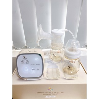 Máy hút sữa điện đôi thông minh moaz bébé mb054