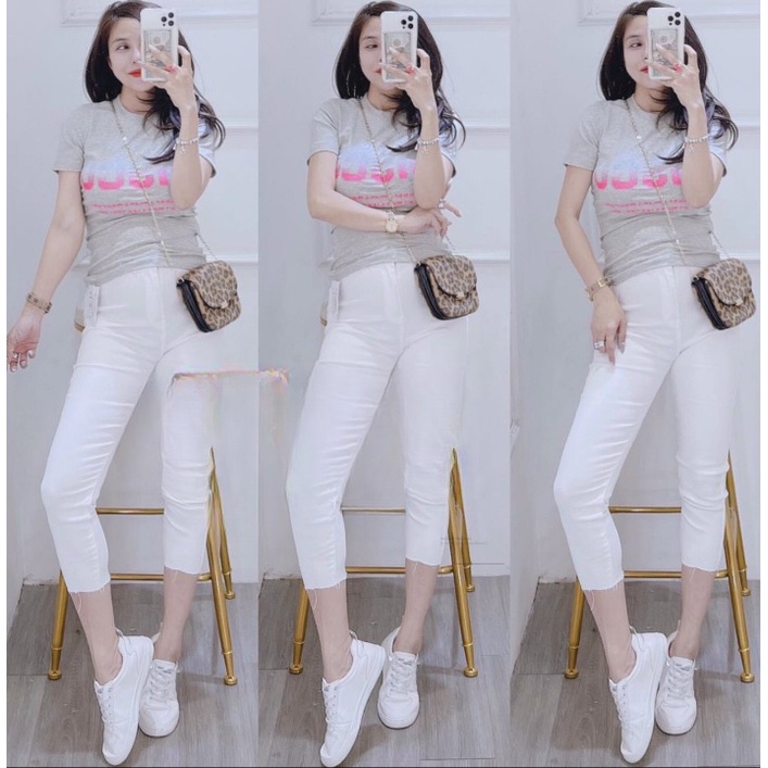 Áo thun nữ thái form vừa người chất siêu mát lạnh