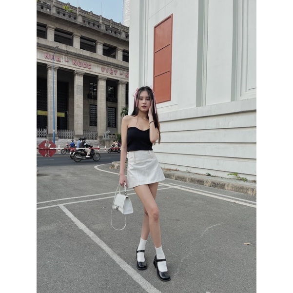 | 𝐈𝐦𝐞𝐫 𝐒𝐤𝐢𝐫𝐭 | Chân váy Tặng kèm ruy băng nơ .