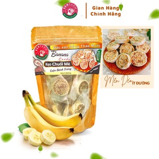 Kẹo chuối Mè trắng Senfarm ít đường bịch 250g