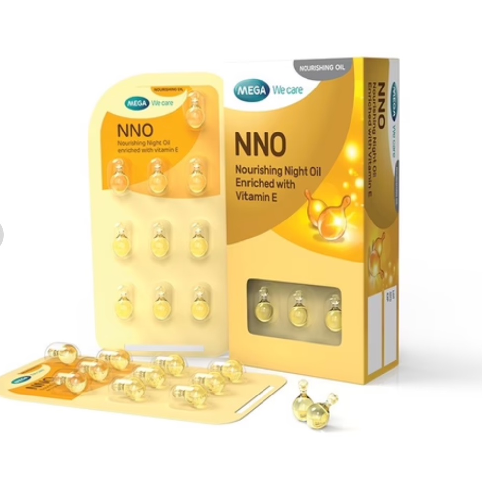 Viên dưỡng da NNO khoá ẩm dưỡng ẩm sáng min - hộp 30 viên