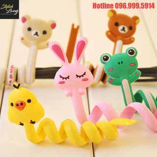 Dây quấn chống rối , dây quấn tai nghe cute nhiều mẫu