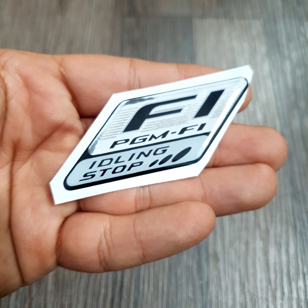 Tem Logo Fi Nổi 3D Tráng Keo Siêu Dày Giúp Bảo Vệ Tem Tốt Hơn