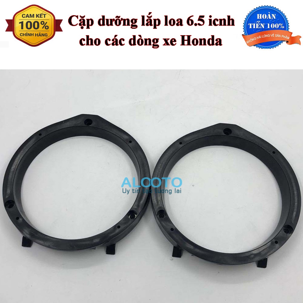 Dưỡng loa cánh ô tô cho các dòng xe Honda - viền loa honda loa 6.5 icnh ( 16cm)