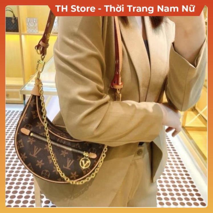Túi xách đeo cheo eo vì dáng bầu kẹp nách hàng Full box , Túi sách nữ đeo vai Lv da xịn thời trang sang chảnh TH Store