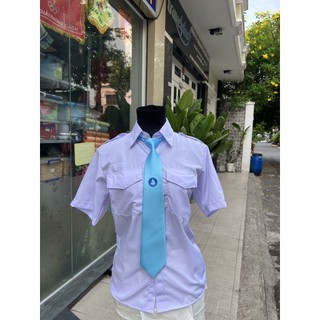 Set 2 Cái Caravat Logo Hội Sinh Viên Thắt Sẵn