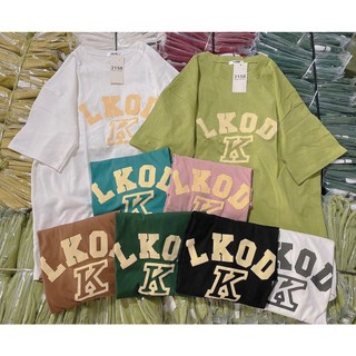 Áo phông LKOD chất cotton khô 3158 l1 form rộng nam nữ