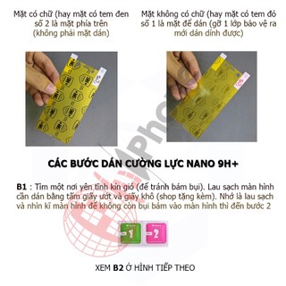 Dán cường lực dẻo nano trong suốt cho Realme C55