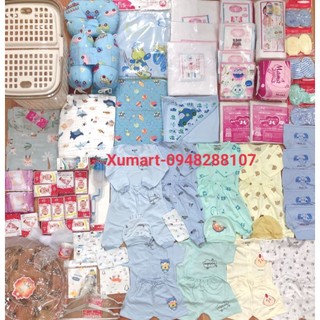 combo đồ sơ sinh mùa hè cho mẹ và bé trai