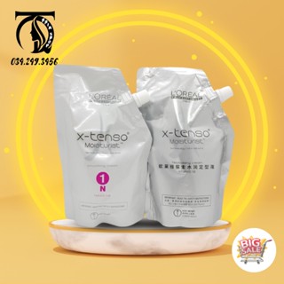 Cặp Thuốc duỗi, uốn tóc LOREAL X-Tenso Moisturist 400ml x 2 - Cặp Thuốc duỗi uốn tóc LOREAL[Rẻ Vô Địch]