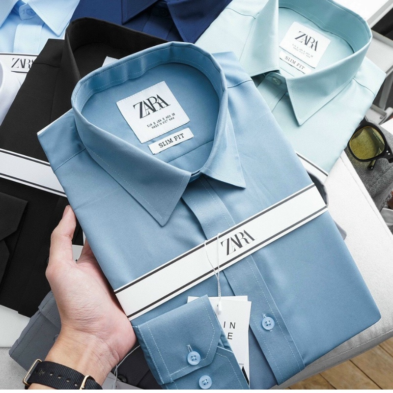 Áo sơ mi nam dài tay chất cotton lụa chống nhăn thấm hút bảng màu basic dễ phối MVP | BigBuy360 - bigbuy360.vn