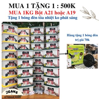 Combo mua 1kg Bột A21, A19 Nutri Bird dinh dưỡng cho chim non tặng đèn sưởi