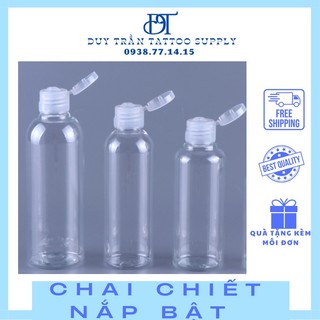 CHAI CHIẾT NẮP BẬT 30ml/50ml/100ml/200ml