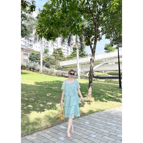 ĐẦM TƠ TẦNG KÈM TAG NƠ - BIMI