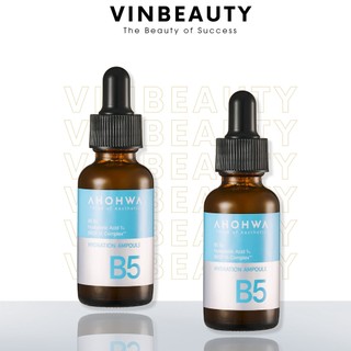 Tinh chất B5 cấp ẩm và phục hồi da Ahohwa Hydration Ampoule B5- Chính Hãng