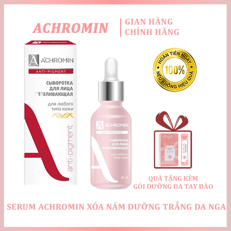 Serum Dưỡng Trắng Da, Xóa Nám Tàn Nhang Achromin Của Nga 30ml