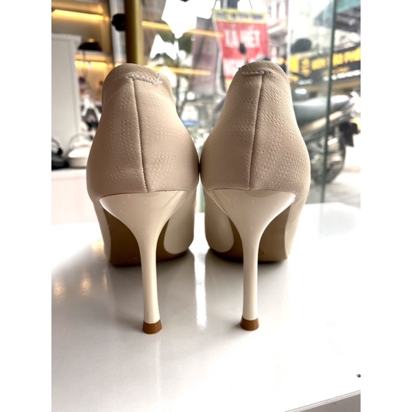 Guốc đính đá BB 7cm hàng QC cao cấp sang chảnh