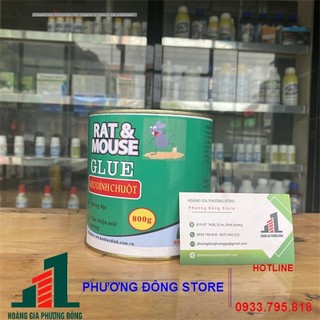 Keo chuột lon (hộp 800g) dính chuột