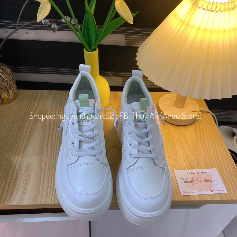 Giày thể thao độn đế 10cm Andu Store