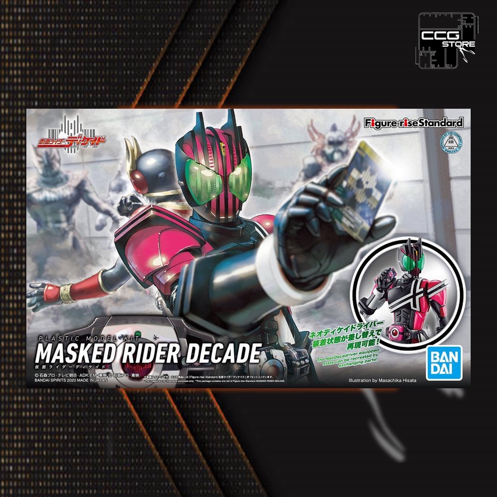 Mô hình lắp ráp Kamen Rider - BANDAI - Figure-rise Standard Kamen Rider Decade