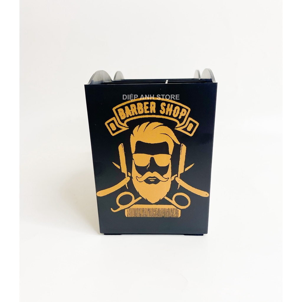 Hộp đựng kéo lược tiện dụng cho Barbershop