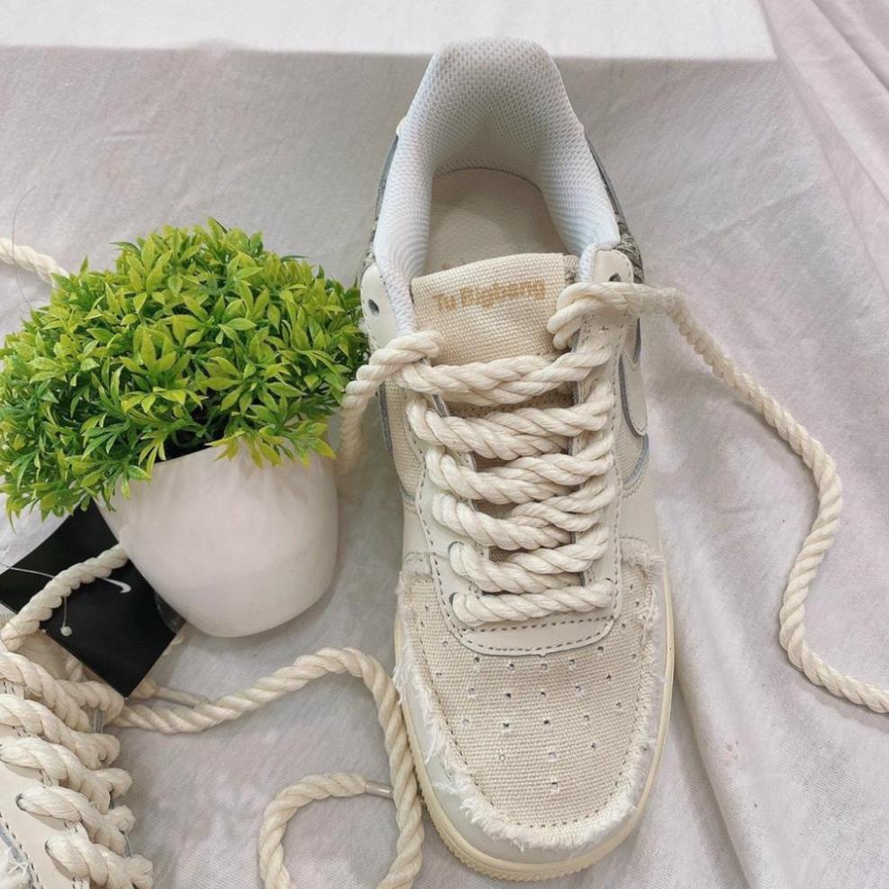 Giày AF1 Dây Thừng, Giày AIR FORCE 1 Dây Thừng nam nữ Bản Mới 2022 Cao Cấp Fullbox Bill