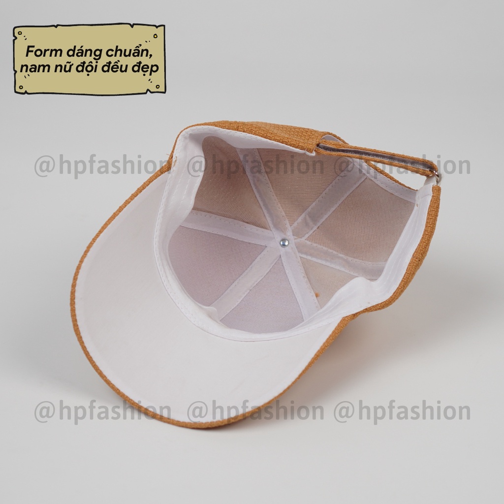 Mũ lưỡi trai ❤️ Nón kết thêu chữ OUT Stand chất vải bố cao cấp form unisex nam nữ N113 - Happy Style