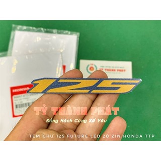 Tem chử 125 future led xe xanh 2020 zin