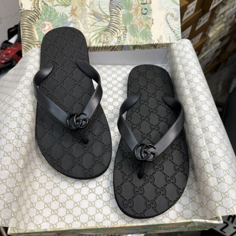 Dép kẹp dép xỏ ngón tông nam Gucci full box cao cấp