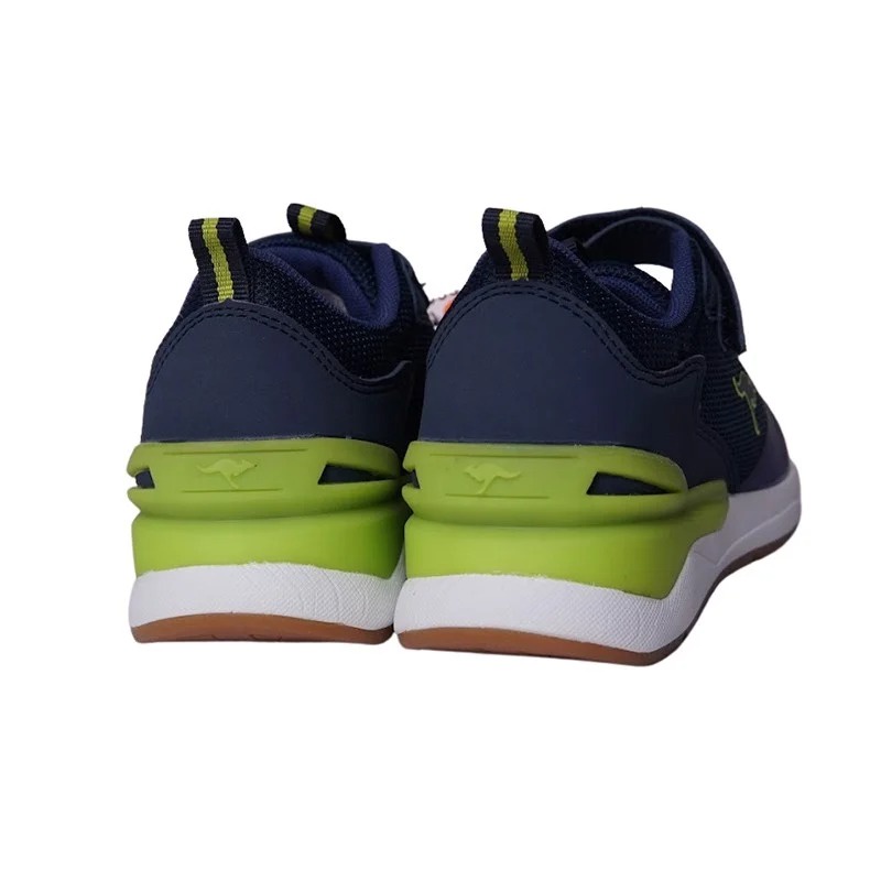 Giày quai dán trẻ em KangaRoos xuất Âu- Xanh navy