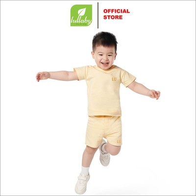 LULLABY - NH376M - Bộ cộc tay bo gấu