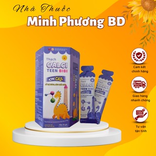 THẠCH CALCI TEEN BIBI - BỔ SUNG CANXI HỖ TRỢ XƯƠNG RĂNG CHẮC KHỎE