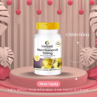 Tinh Dầu Hoa Anh Thảo Đức Warnke Nachtkerzenol 500mg lọ 100 viên