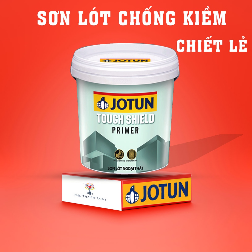 Sơn tường sơn lót chống kiềm dùng cho trong nhà và ngoài trời Jotun Tough Shield Primer chiết lẻ