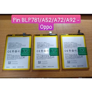 Pin  oppo blp781/a52/a72/a92  mới chất lượng tốt